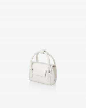 Find Kapoor Marty Bag 12 Crinkled Tote Crossbody Táska Női Fehér | YHN5816EI