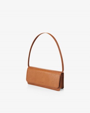 Find Kapoor Patti Bag 26 Lizard Tote Válltáskák Női Barna | MBF955CF