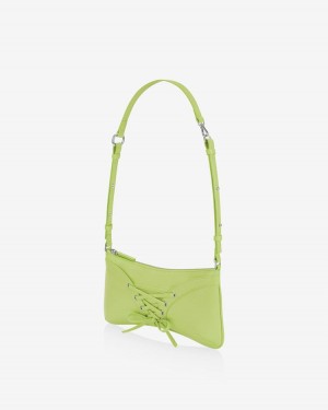 Find Kapoor Ribbon Tie Tote Válltáskák Női Zöld | FFU3023CK