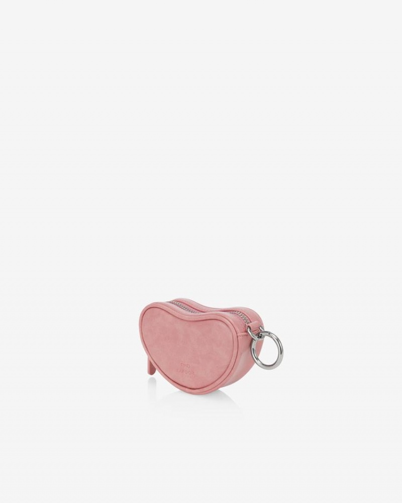 Find Kapoor Heart Mini Tote Pouches Női Rózsaszín | OWL7123KD