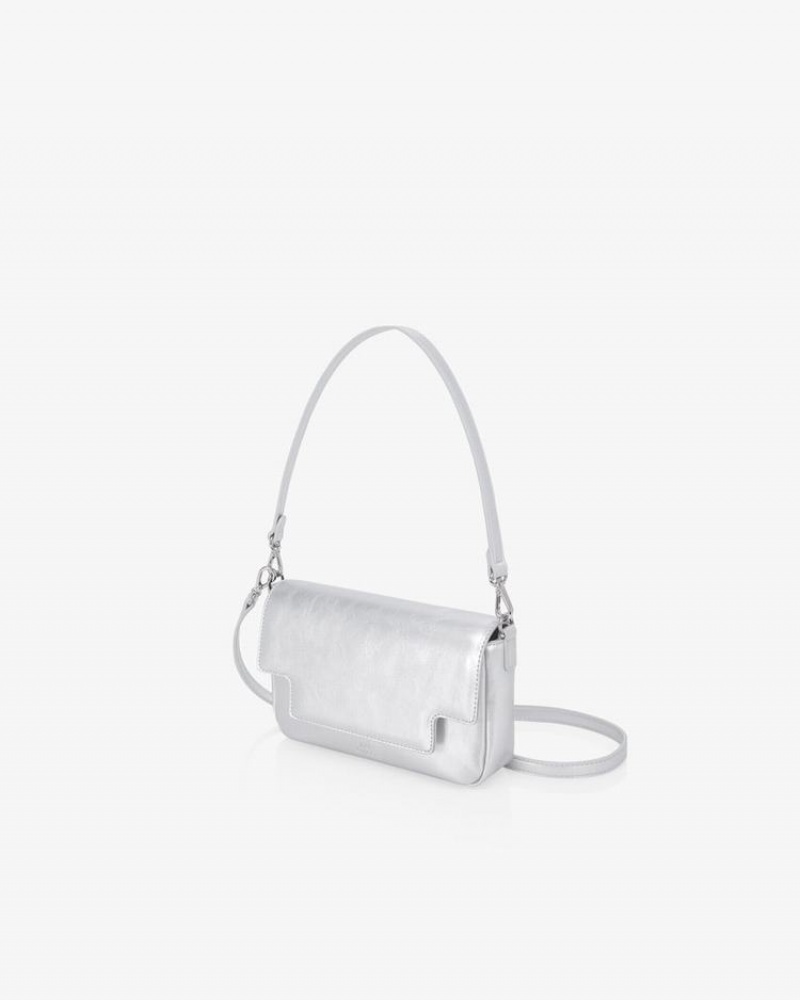 Find Kapoor Lia Bag 19 Crinkled Tote Crossbody Táska Női Titán | LJX5350CN