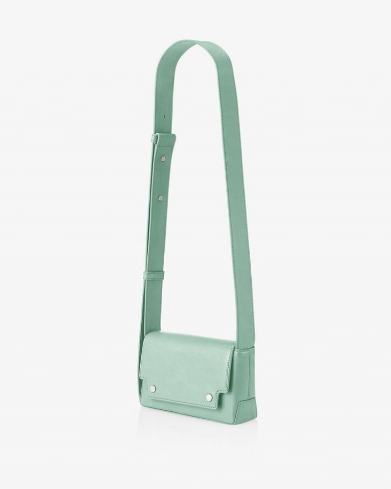 Find Kapoor Marc Bag 18 Crinkled Tote Crossbody Táska Női Világos Zöld | KAD4277IT