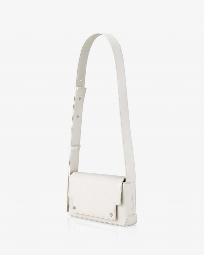 Find Kapoor Marc Bag 26 Crinkled Tote Crossbody Táska Női Fehér | EAH5978WK