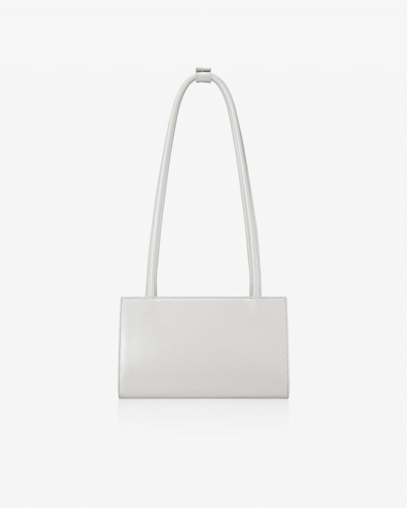 Find Kapoor Marty Brick Bag 24 Crinkled Tote Válltáskák Női Fehér Szürke | INQ9636TW