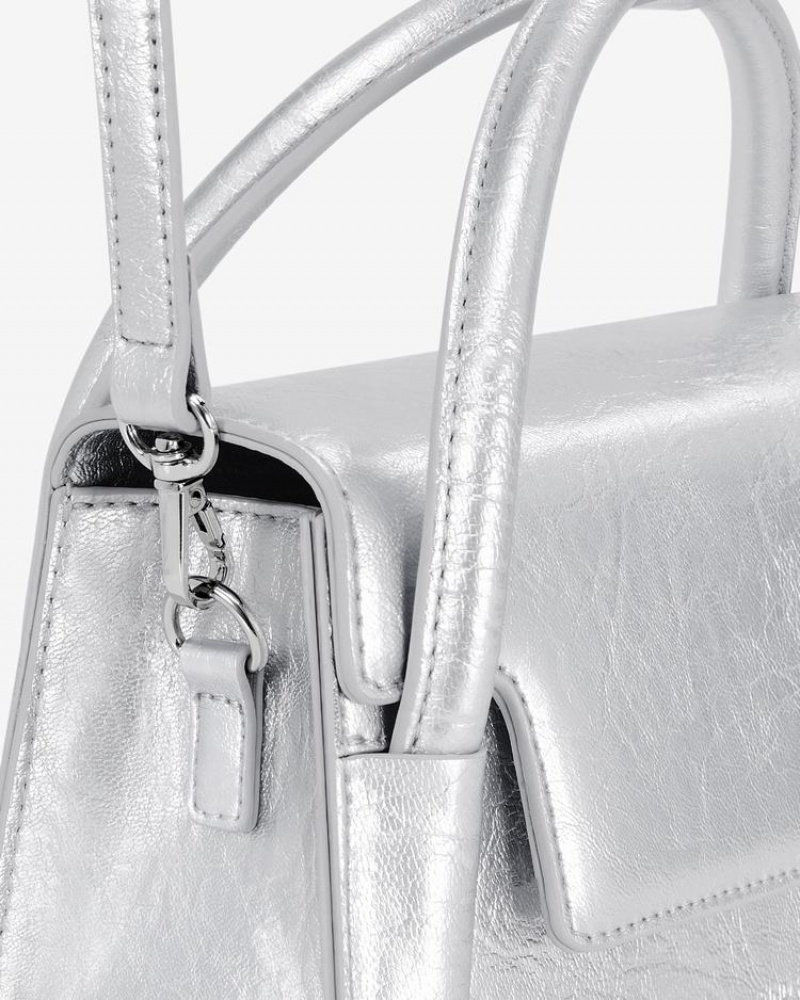 Find Kapoor Marty Éktalpú Bag 22 Crinkled Tote Crossbody Táska Női Titán | XWY3361ZZ