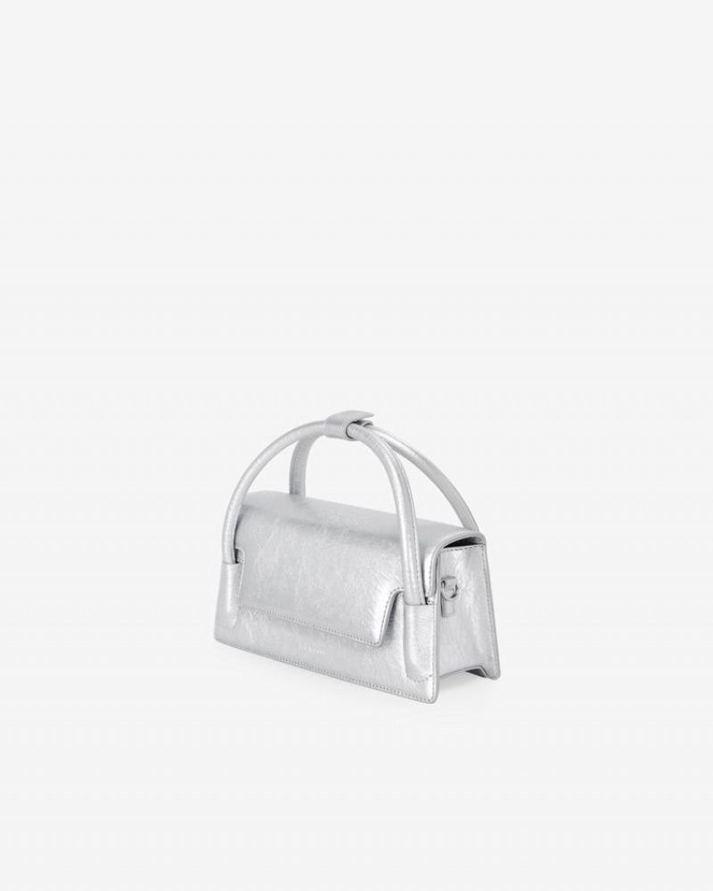 Find Kapoor Marty Éktalpú Bag 22 Crinkled Tote Crossbody Táska Női Titán | XWY3361ZZ